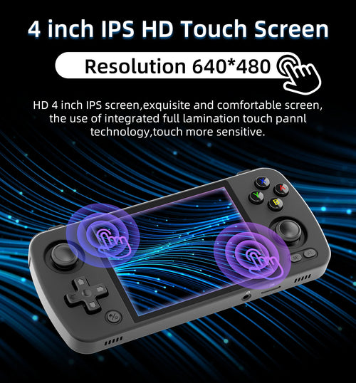 ANBERNIC RG405M Handheld Game Console 4'' IPS Touch Screen Android12 System T618 Metal Shell Retro Video Game Player 3000+ Games