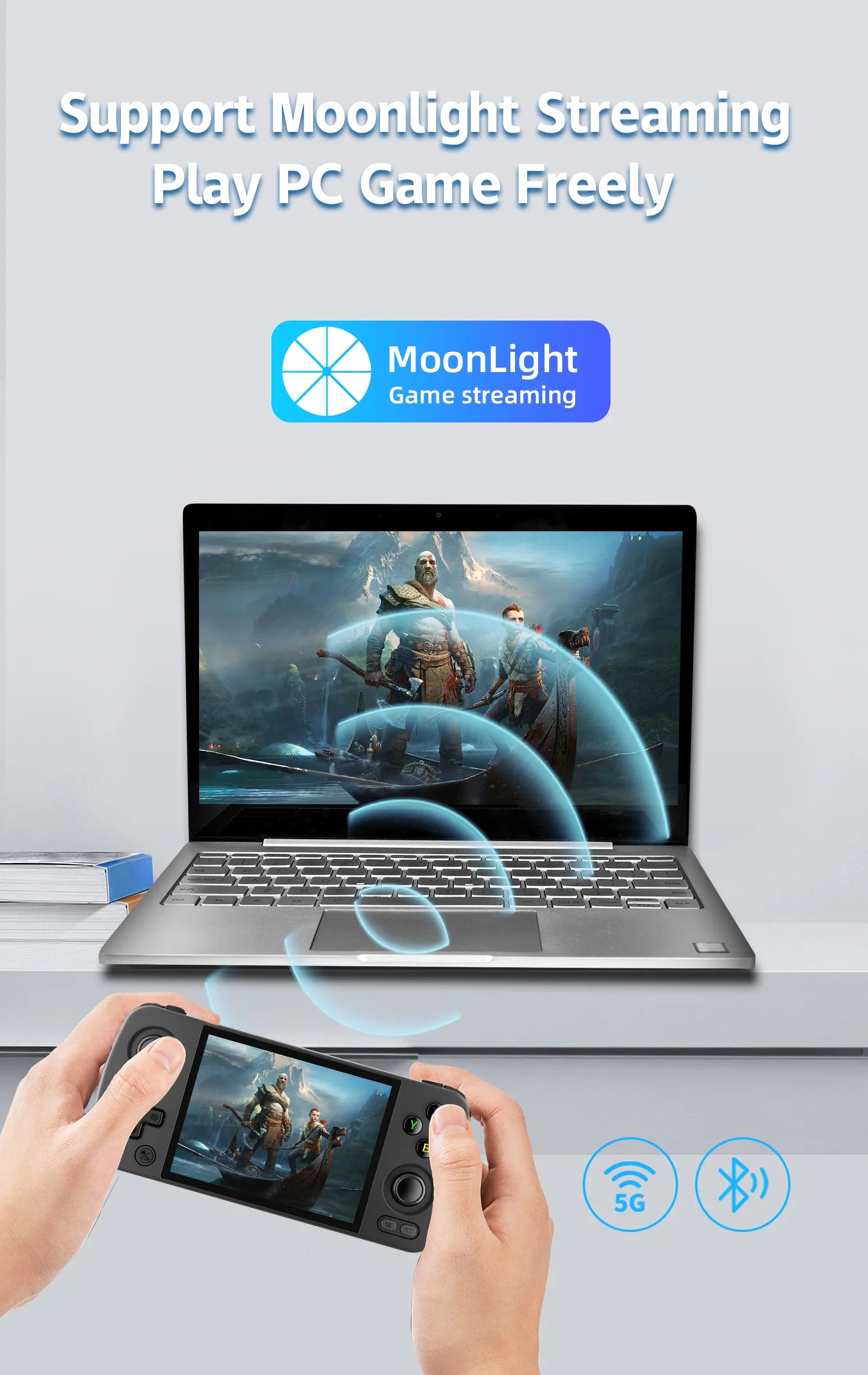 ANBERNIC RG405M Handheld Game Console 4'' IPS Touch Screen Android12 System T618 Metal Shell Retro Video Game Player 3000+ Games