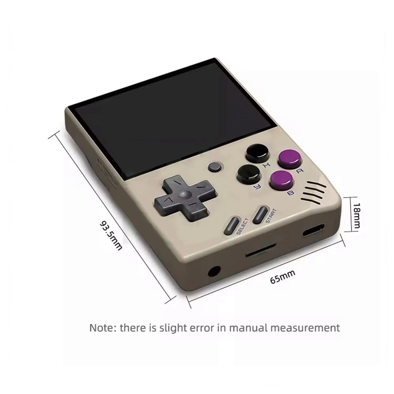 Miyoo Mini V4 Handheld Game Console Retroarch 2.8-inch IPS Screen 1900mAh Lithium Battery Open Source Linux OS Retro Gaming Mach